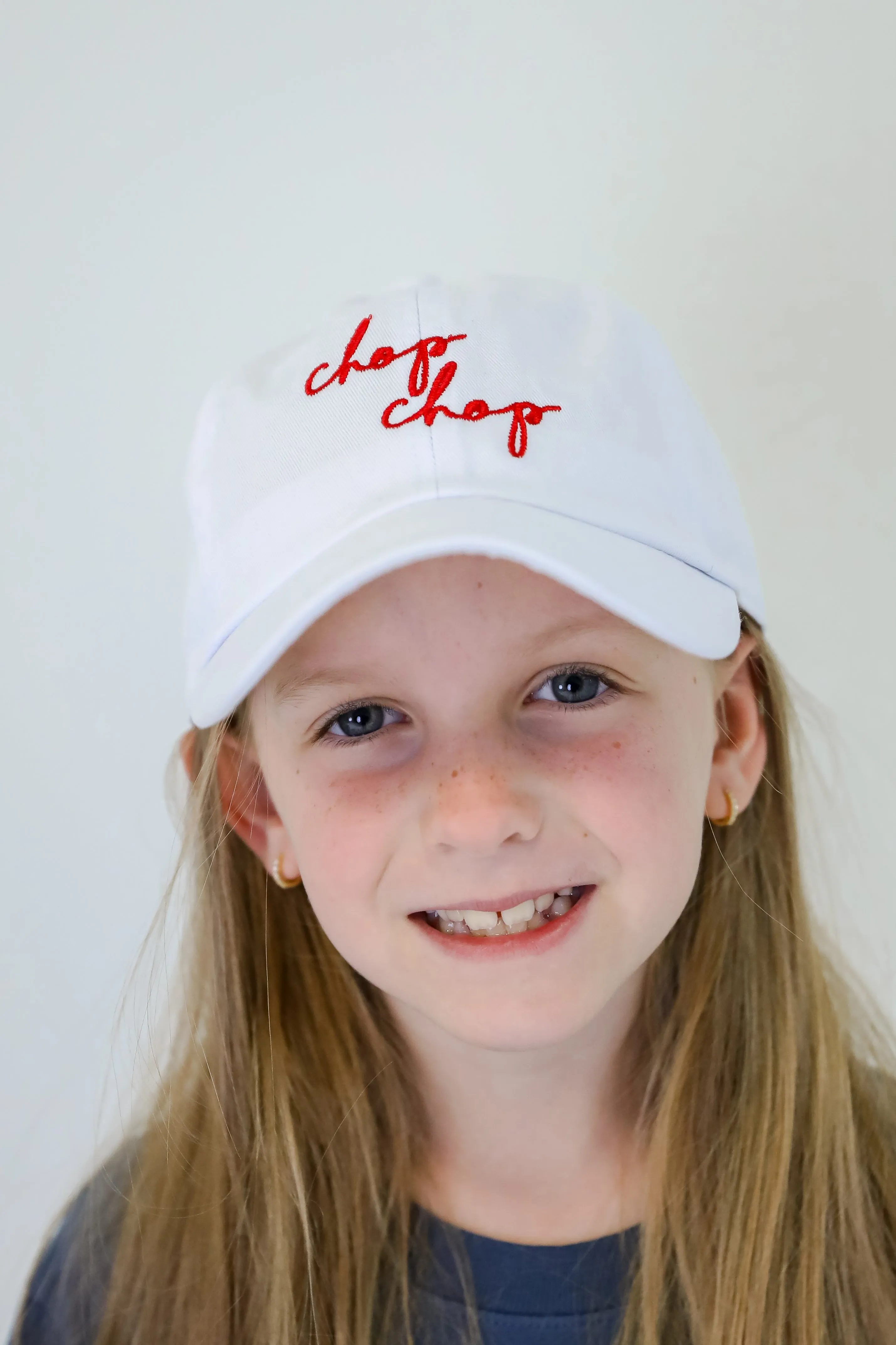 Topi anak Youth Chop Chop Embroidered Hat dari WINSORTOTO dengan desain bordir stylish